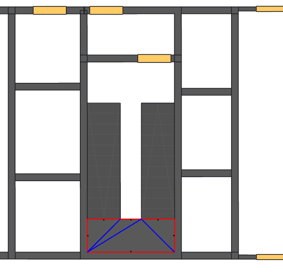 Single &ldquo;Landing&rdquo; area