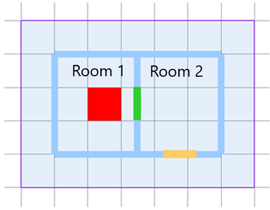 Scenario with a Fire Door with Leaks