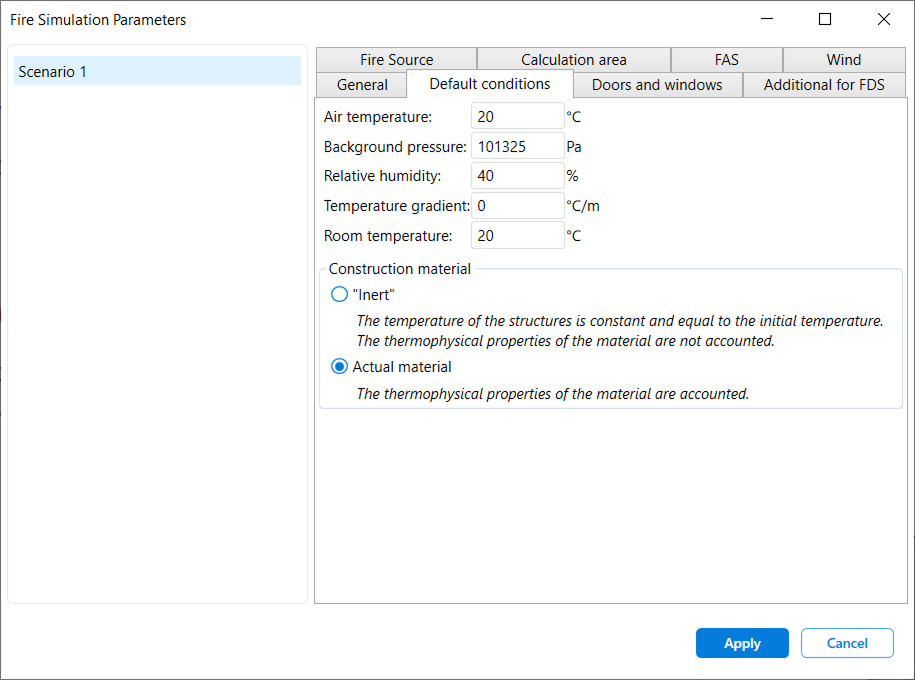 Setting Initial Conditions