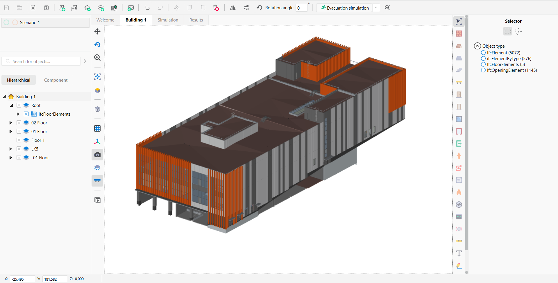 Importing an .ifc file