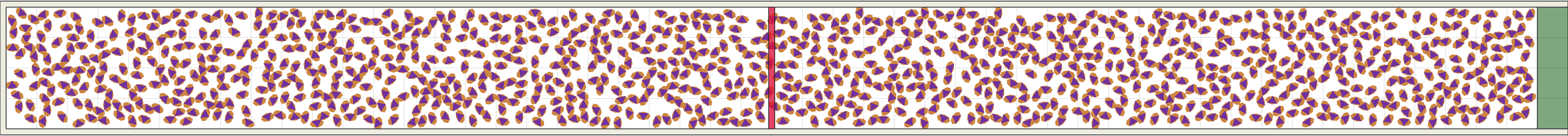 (k) Flow density 0,5 m²⁄m²