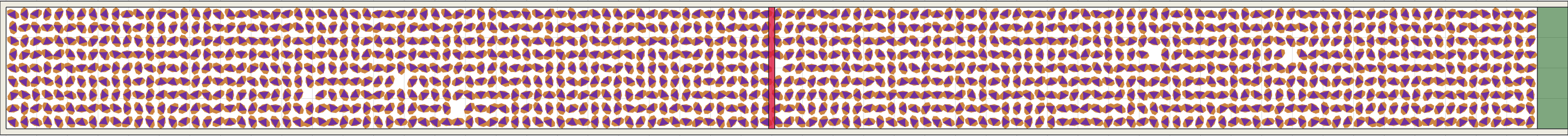 (l) Flow density 0,6 m²⁄m²