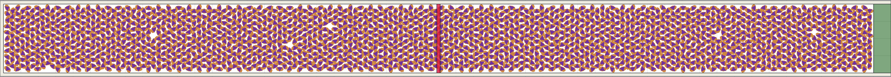 (o) Flow density 0,9 m²⁄m²