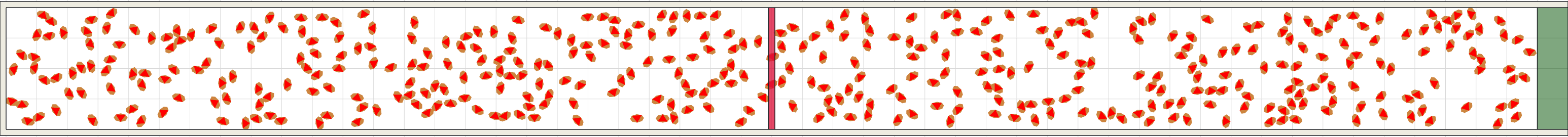 (e) Flow density 0,20 m²⁄m²
