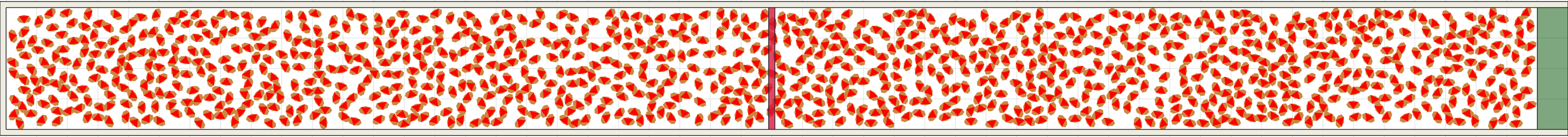 (k) Flow density 0,5 m²⁄m²