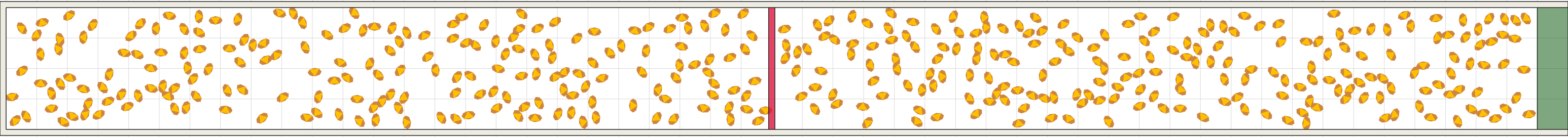 (e) Flow density 0,20 m²⁄m²