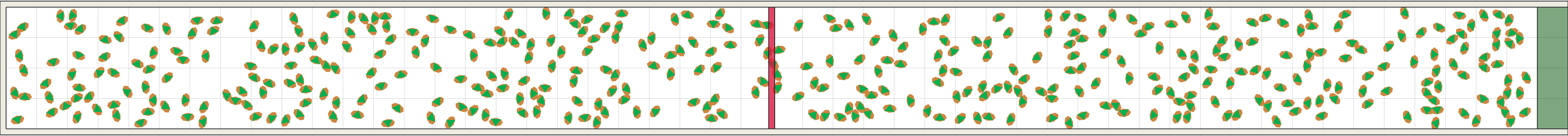(e) Flow density 0,20 m²⁄m²