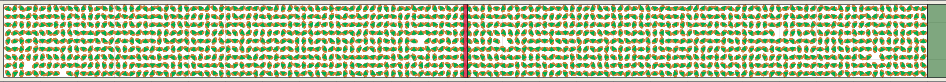 (l) Flow density 0,6 m²⁄m²