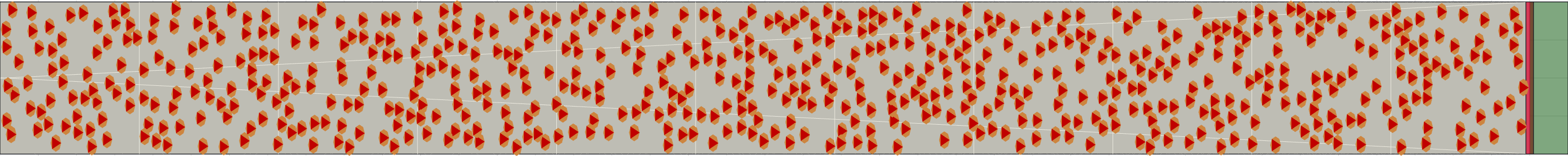 (g) Flow density 0,3 m²⁄m²