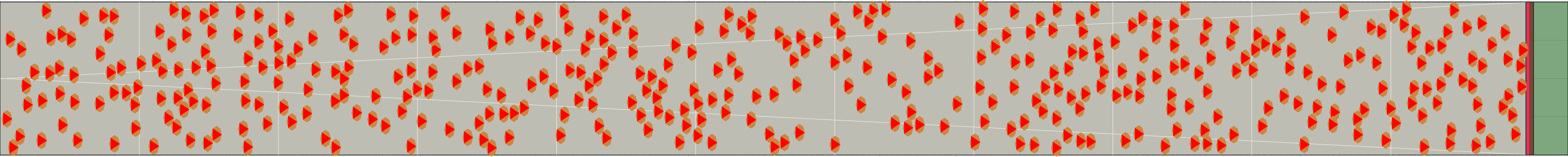 (e) Flow density 0,20 m²⁄m²