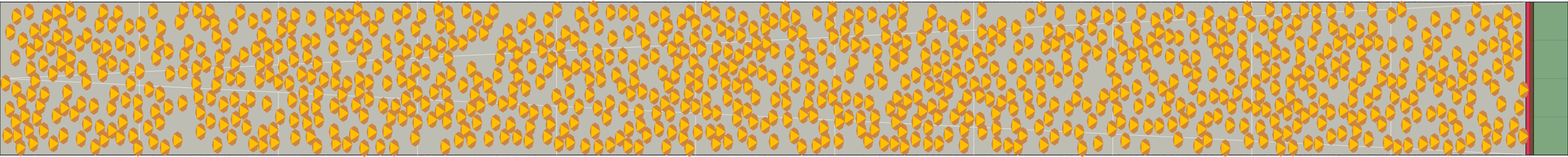 (j) Flow density 0,45 m²⁄m²