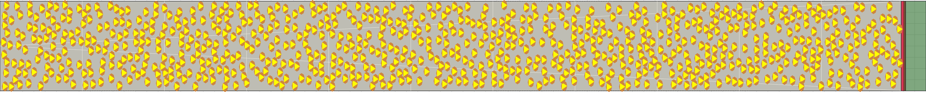 (i) Flow density 0,4 m²⁄m²