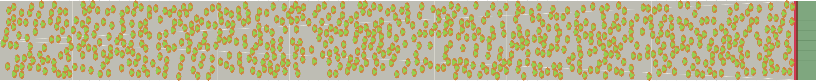 (h) Flow density 0,35 m²⁄m²