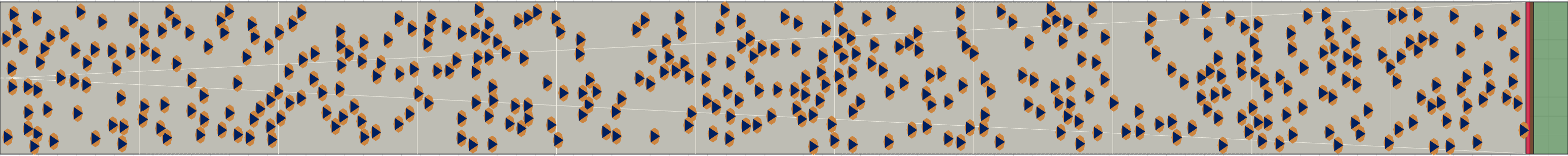 (e) Flow density 0,20 m²⁄m²