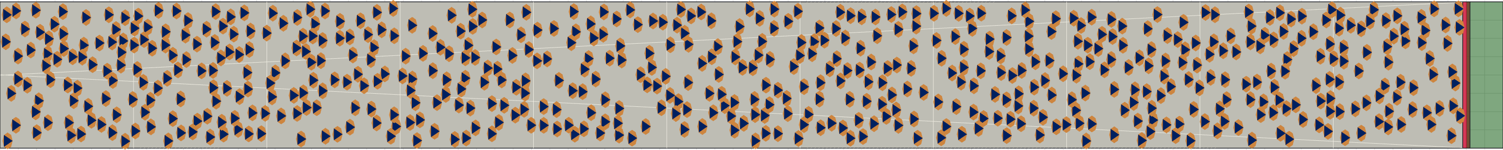 (g) Flow density 0,3 m²⁄m²