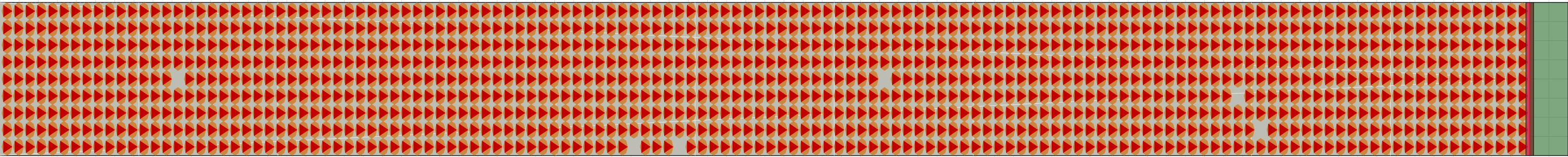 (l) Flow density 0,6 m²⁄m²