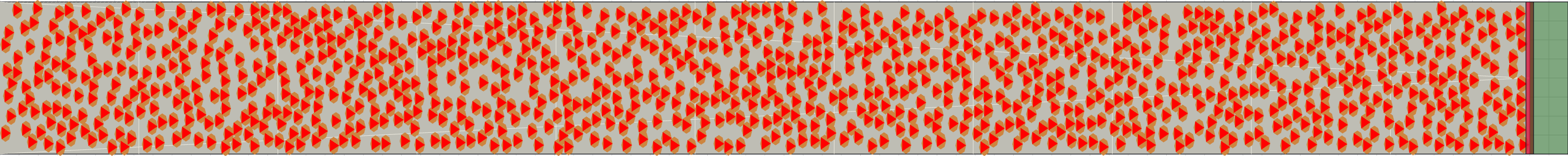 (k) Flow density 0,5 m²⁄m²