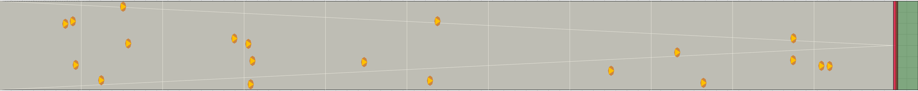 (a) Flow density 0,01 m²⁄m²
