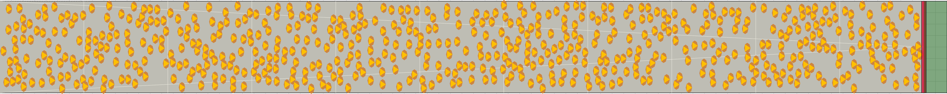 (g) Flow density 0,3 m²⁄m²