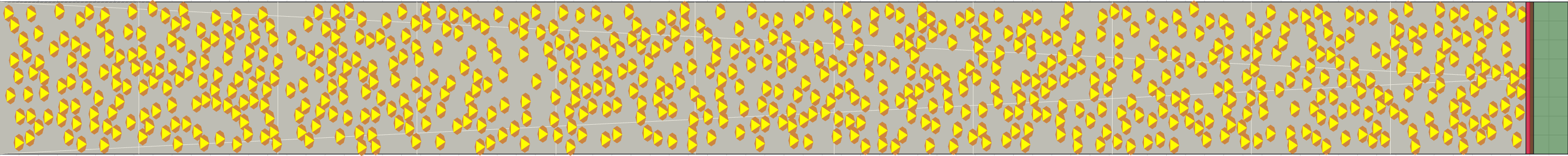 (h) Flow density 0,35 m²⁄m²