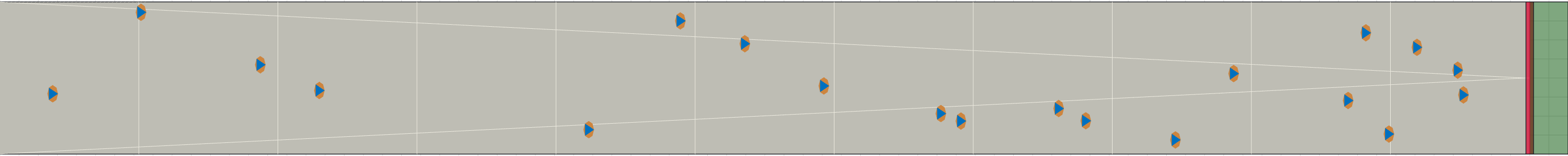(a) Flow density 0,01 m²⁄m²