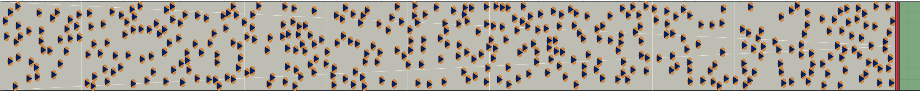 (e) Flow density 0,20 m²⁄m²