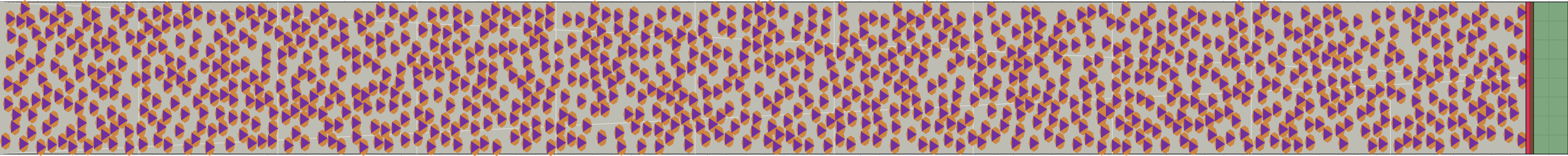 (k) Flow density 0,5 m²⁄m²