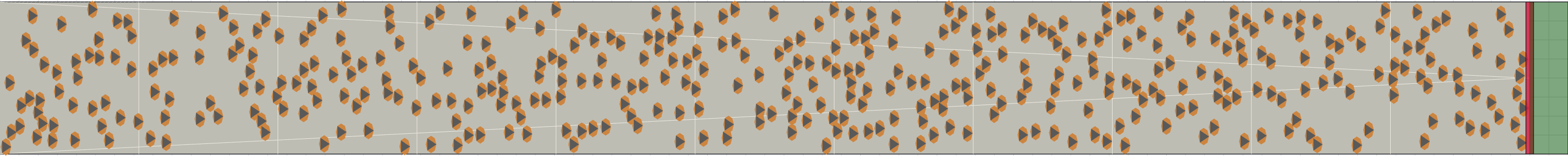 (e) Flow density 0,20 m²⁄m²
