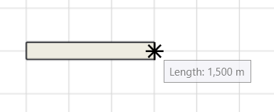 Gridlines, a snap point and a ruler